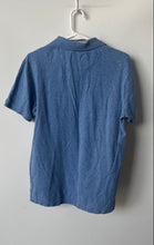 Load image into Gallery viewer, Original Penguin Mens Blue Speckled Short Sleeve Regular Fit Polo Shirt Size M
