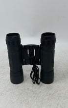 Load image into Gallery viewer, Carnival Black 10x25 Rubberized Coated Compact Binoculars With Strap In Case

