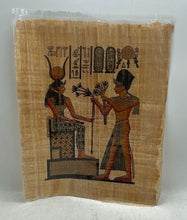 Load image into Gallery viewer, Papyrus Hieroglyphics Handmade Egypt Collectible Art Painting
