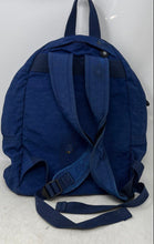 Load image into Gallery viewer, Kipling Womens Challenger Blue Pockets Adjustable Shoulder Strap Backpack
