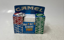 Load image into Gallery viewer, Camel Las Vegas Multicolor Nevada Casino Buy 2 Get 2 Stacks Of Chips Box
