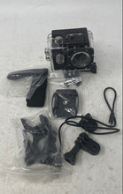 Load image into Gallery viewer, Sports Full HD 1080p Black Waterproof Case Mounts Cam Camcorder Untested
