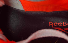 Load image into Gallery viewer, Reebok Kids Gray Orange Black Round Toe Lace-Up Sneakers Shoes Size 4K

