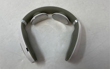 Load image into Gallery viewer, Ailuen White Gray Wireless Portable Smart Neck Massager With Box Untested
