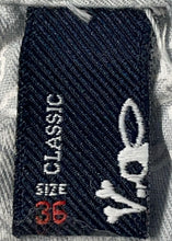 Load image into Gallery viewer, Psycho Bunny Mens Gray Cotton Slash Pocket Cuffed Classic Chino Shorts Size 36
