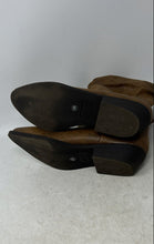 Load image into Gallery viewer, Style &amp; Co. Womens Dannaa Brown Leather Cowgirl Western Boots Size 7.5 M
