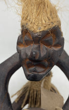 Load image into Gallery viewer, Collectible Tribal Tiki Man Drummer Handmade Wooden Primitive Figure
