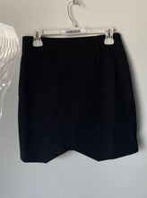 Load image into Gallery viewer, BCBGMaxazria Womens Black Asymmetric Hem Straight &amp; Pencil Skirt Sz 8 With Tags
