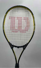 Load image into Gallery viewer, Set Of 2 Pcs Wilson Graphite Quad Black Blue Sporting Equipment Tennis Racquet

