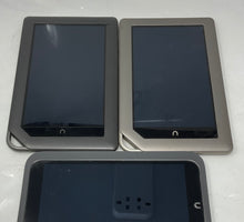 Load image into Gallery viewer, Lot Of 3 Pcs Assorted Barnes &amp; Noble Touch Screen Tablets Not Tested For Parts
