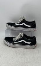 Load image into Gallery viewer, Vans Unisex Old Skool Off The Wall Black Sneaker Shoes Size M6.5 W8
