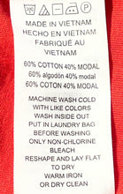 Load image into Gallery viewer, Michael Kors Womens Red Short Cold Shoulder Sleeve V-Neck Blouse Top Size S
