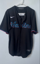 Load image into Gallery viewer, Nike Mens Black Miami Marlins Jazz Chisholm Jr. #2 Baseball Jersey Size Medium
