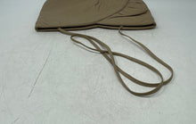 Load image into Gallery viewer, Morris Moskowitz Womens Beige Floral Engraved Leather Single Strap Crossbody Bag

