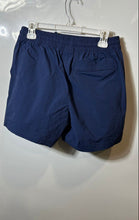 Load image into Gallery viewer, New Balance Mens Blue Flat Front Elastic Waist Drawstring Athletic Shorts Size M
