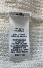 Load image into Gallery viewer, Express Womens White Long Sleeve Pullover Sweater Size Medium With Tag
