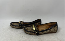 Load image into Gallery viewer, Coach Womens Felisha Brown Signature Print Slip-On Flat Loafer Shoes Size 7.5
