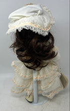 Load image into Gallery viewer, Vintage Regency Fine Art Brown Hair Blue Eyes Porcelain Doll With Outfit
