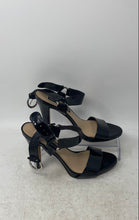 Load image into Gallery viewer, Karl Lagerfeld Womens Cieone Black Leather Buckle Strappy Sandals Size 6.5 M
