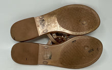 Load image into Gallery viewer, Authentic Tory Burch Womens Mini Miller Beige Slip-On Thong Sandals Size 9 M
