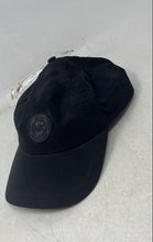 Load image into Gallery viewer, Michael Kors Mens Black Adjustable Strap Lightweight Lined Baseball Hat
