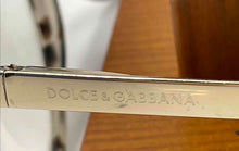 Load image into Gallery viewer, Authentic Dolce &amp; Gabbana Women's Gold-Tone Ice Cube Gray Glasses
