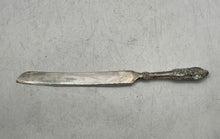 Load image into Gallery viewer, Vintage 20th Century Baroque By Godinger Silver-Tone Engraved Cake Knife
