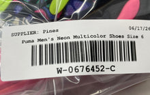 Load image into Gallery viewer, Puma Boys MB.04 310839-01 Multicolor Lace-Up Mid Top Running Shoes Size 6
