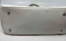 Load image into Gallery viewer, Adrienne Vittadini Womens Multicolor Floral Inner Pockets Satchel Handbag
