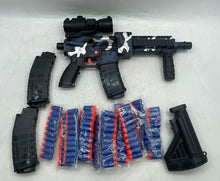 Load image into Gallery viewer, Electric Soft Bullet Toy Gun Tactical Vest Kit Foam Dart Blaster Age 6+
