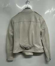 Load image into Gallery viewer, Vici Womens Gray Long Sleeve Asymmetrical Full-Zip Biker Jacket Size Small
