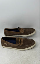 Load image into Gallery viewer, Cole Haan Mens Brown Moc Toe Slip-On Penny Loafer Shoes Size 10.5M
