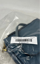 Load image into Gallery viewer, Fossil Womens Blue Inner Pocket Adjustable Strap Zipper Small Crossbody Purse
