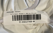 Load image into Gallery viewer, Lululemon Womens White Spaghetti Strap Scoop Neck Camisole Tank Top Size Large

