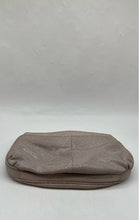 Load image into Gallery viewer, Judith Ripka Womens Gray Sparkle Leather Inner Pocket Zipper Top Clutch Bag
