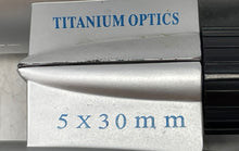 Load image into Gallery viewer, Titanium Optics Silver Black Outdoor 5X30mm Binoculars With Neck Strap
