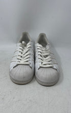 Load image into Gallery viewer, Adidas Mens Superstar B27136 White Low Top Lace-Up Sneaker Shoes Size 9.5
