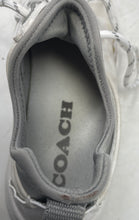 Load image into Gallery viewer, Coach Womens Tech Runner White Lace-Up Low Top Sneakers Shoes Size 6.5
