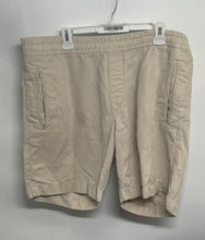 Load image into Gallery viewer, 7 For All Mankind Mens Beige Flat Front Regular Fit Jogger Shorts Size XL
