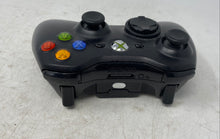 Load image into Gallery viewer, Microsoft Xbox 360 Black Ergonomic Wireless Video Game Controller Not Tested
