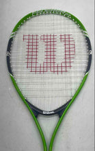 Load image into Gallery viewer, Wilson Green White Sporting Equipment Round Shape Tennis Racquet
