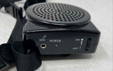 Load image into Gallery viewer, New Online N74 Black Portable Voice Amplifier Microphone Speaker No Tested
