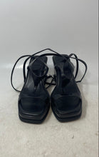 Load image into Gallery viewer, Vince Camuto Womens Fetemee Black Leather Platform Strappy Sandals Size 8.5
