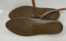 Load image into Gallery viewer, Lucky Brand Womens Calba Brown Black Houndstooth Flat Mary Jane Shoes Size 7 M
