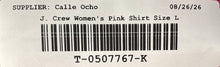 Load image into Gallery viewer, J.Crew Womens Pink Long Sleeve Knitted Cardigan Sweater Size Large

