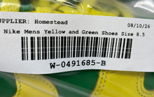 Load image into Gallery viewer, Nike Mens Dunk Low Retro DV0833-300 Yellow Green Sneaker Shoes Size 8.5
