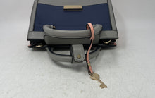 Load image into Gallery viewer, Dune London Womens Navy Blue Light Gray Colorblock Top Handle Satchel Bag
