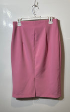 Load image into Gallery viewer, Zara Womens Pink Back Slit Side Zip Straight &amp; Pencil Skirt Size Large
