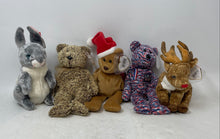 Load image into Gallery viewer, Set Of 5 Pcs Ty Beanie Baby Collectible Stuffed Animals Plush Toys w/ Tags
