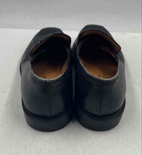 Load image into Gallery viewer, Authentic Salvatore Ferragamo Mens Black Leather Loafer Shoes Size 9 3E Damaged
